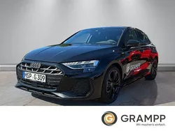 Schwarz Gebraucht 2025 Audi A3 Sportback S-Line Limousine | 41.950 € (Fairer Preis)