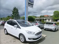 Weiß Gebraucht 2018 Ford C-MAX Titanium Van / Kleinbus | 10.990 € (Fairer Preis)