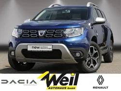 Blau kosmosblau (blau) metallic Gebraucht 2018 Dacia Duster Prestige SUV | 12.990 € (Fairer Preis)