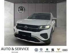 Weiß 0q pure white metallic Gebraucht 2024 VW T-Cross Life SUV | 19.990 € (Guter Preis)