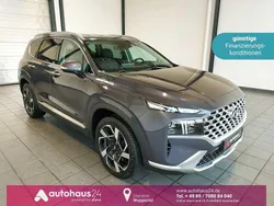 Blau Gebraucht 2021 Hyundai Santa Fe Prime SUV | 37.990 € (Teuer)