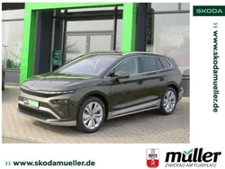 Grün (olibogrün metallic) Neu 2025 Skoda Enyaq iV SUV | 44.990 € (Fairer Preis)
