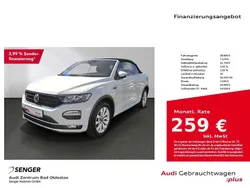 Pure white schwarz Gebraucht 2021 VW T-Roc Cabriolet R-line Cabrio | 28.880 € (Fairer Preis)