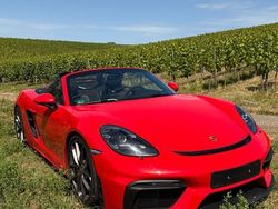 Rot Gebraucht 2020 Porsche Boxster Spyder Cabrio | 96.900 € (Fairer Preis)