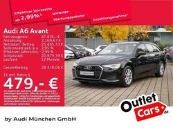 Brillantschwarz Gebraucht 2022 Audi A6 Premium Kombi | 27.635 € (Guter Preis)