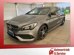 Grau Gebraucht 2016 Mercedes CLA220 Shooting Brake AMG line Kombi | 19.980 € (Fairer Preis)