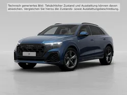 Ascariblau metallic (metallic) Gebraucht 2024 Audi Q8 Design SUV | 74.900 € (Fairer Preis)