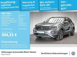Indiumgrau metallic Gebraucht 2025 VW T-Roc Goal SUV | 28.992 € (Fairer Preis)