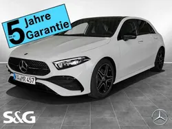 Unilack polarweiß Gebraucht 2024 Mercedes A200 AMG Limousine | 37.499 € (Teuer)