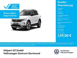 Pure white/schwarz Gebraucht 2024 VW T-Roc Goal SUV | 26.934 € (Superpreis)