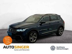 Nightshade blue metallic Gebraucht 2024 VW Tiguan R-line SUV | 43.770 € (Etwas zu teuer)
