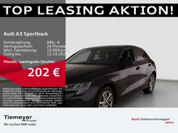 Schwarz Gebraucht 2025 Audi A3 Advanced Limousine | 30.610 € (Fairer Preis)
