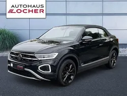 Schwarz Gebraucht 2023 VW T-Roc Cabriolet Style Cabrio | 32.890 € (Fairer Preis)