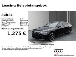 Schwarz Neu 2025 Audi A8 S-Line Limousine | 110.888 €