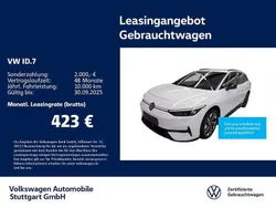 Gletscherweiß metallic Gebraucht 2024 VW ID.7 Pro Limousine | 47.930 € (Fairer Preis)