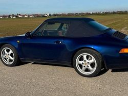 Nachtblaumetallic Gebraucht 1994 Porsche 911 Carrera Cabriolet Cabrio | 65.993 €