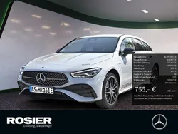Grau Gebraucht 2025 Mercedes CLA250e Shooting Brake AMG line Kombi | 46.900 €