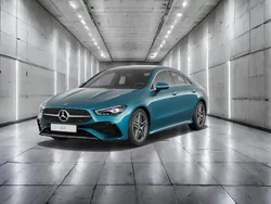 Blau Gebraucht 2023 Mercedes CLA200 AMG Coupé | 33.620 € (Guter Preis)