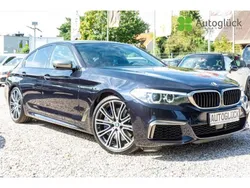 Carbonschwarz (metallic) Gebraucht 2017 BMW M550 Limousine | 35.990 € (Fairer Preis)