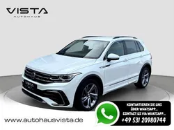 Pure white Gebraucht 2021 VW Tiguan R-line SUV | 28.600 € (Guter Preis)