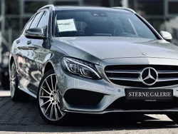 Silber Gebraucht 2016 Mercedes C200 AMG line Limousine | 20.900 € (Fairer Preis)