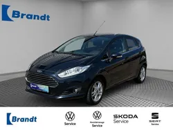 Mitternachsblau Gebraucht 2017 Ford Fiesta Titanium Kleinwagen | 8.490 € (Guter Preis)