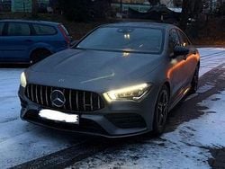 Grau Gebraucht 2019 Mercedes CLA220 AMG line Limousine | 28.999 € (Etwas zu teuer)