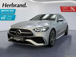 Metalliclack hightechsilber Gebraucht 2022 Mercedes C220 AMG Kombi | 31.580 € (Etwas zu teuer)
