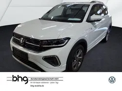 Pure white Gebraucht 2024 VW T-Cross R-line SUV | 28.730 € (Etwas zu teuer)