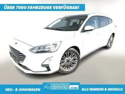 Frost weiß Gebraucht 2019 Ford Focus Titanium Kombi | 14.548 € (Etwas zu teuer)