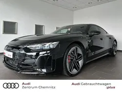 Mythosschwarz metallic Gebraucht 2022 Audi e-tron GT quattro Ambiente Limousine | 61.990 € (Guter Preis)