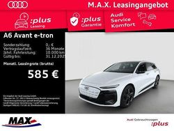 Weiß Gebraucht 2025 Audi A6 e-tron S-Line Kombi | 71.289 € (Superpreis)