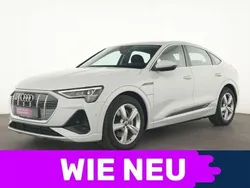Gletscherweiss Gebraucht 2022 Audi e-tron Sportback S-Line SUV | 32.866 € (Superpreis)