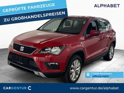Velvet rot metallic Gebraucht 2020 Seat Ateca 4Drive SUV | 20.290 € (Superpreis)