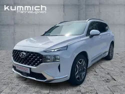 Weiß Gebraucht 2021 Hyundai Santa Fe Signature SUV | 38.990 € (Fairer Preis)