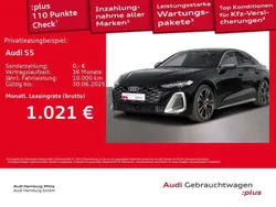Schwarz (mythosschwarz metallic) Gebraucht 2025 Audi S5 Ambiente Limousine | 82.456 € (Fairer Preis)