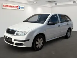 Bila candy/candyweiss Gebraucht 2007 Skoda Fabia Kombi | 449 € (Superpreis)