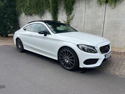 Weiß Gebraucht 2017 Mercedes C200 AMG line Coupé | 25.960 € (Teuer)