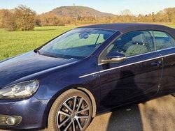 Blau Gebraucht 2015 VW Golf Cabriolet LOUNGE Cabrio | 15.200 € (Etwas zu teuer)