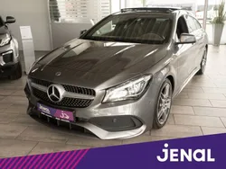 Mountaingrau met. Gebraucht 2018 Mercedes CLA250 Shooting Brake AMG Kombi | 26.980 € (Fairer Preis)