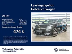 Schwarz Gebraucht 2024 VW ID.7 Pro Limousine | 45.430 € (Fairer Preis)