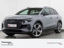 Grau Gebraucht 2024 Audi Q4 e-tron S-Line SUV | 49.920 € (Superpreis)