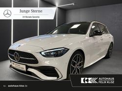Weiß Gebraucht 2023 Mercedes C300 AMG Limousine | 48.400 € (Teuer)