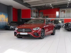 Rot Gebraucht 2021 Mercedes E400 AMG line Cabrio | 51.980 € (Fairer Preis)