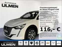 Weiss Gebraucht 2022 Peugeot e-208 Active Kleinwagen | 13.888 € (Fairer Preis)