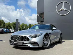 Silberlack hightechsilber Gebraucht 2024 Mercedes SL43 AMG AMG Cabrio | 99.680 € (Superpreis)
