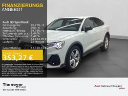 Weiß Gebraucht 2025 Audi Q3 Sportback S-Line SUV | 40.770 € (Guter Preis)