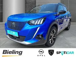 Blau Gebraucht 2021 Peugeot e-2008 GT SUV | 19.450 € (Fairer Preis)