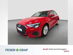 Tangorot metallic Gebraucht 2022 Audi A3 Sportback e-tron Limousine | 24.480 € (Fairer Preis)