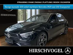 Unilack nachtschwarz Gebraucht 2024 Mercedes A180 AMG line Limousine | 30.980 € (Guter Preis)